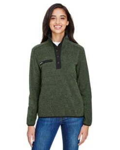 Dri Duck 9340 - Women’s Denali Mélange Mountain Fleece Pullover -Wordans Shop 1227637 big