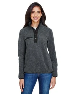 Dri Duck 9340 - Women’s Denali Mélange Mountain Fleece Pullover