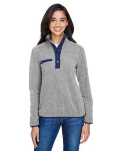 Dri Duck 9340 - Women’s Denali Mélange Mountain Fleece Pullover -Wordans Shop 1227639 big
