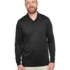 Harriton M348LT - Men's Tall Advantage Long Sleeve Snag Protection Plus IL Polo