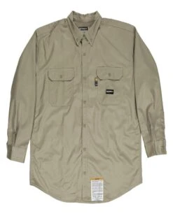 Berne FRSH10T - Men's Tall Flame-Resistant Button Down Work Shirt