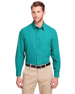 UltraClub UC500 - Men's Bradley Performance Woven Shirt -Wordans Shop 1230012 big