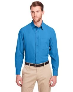 UltraClub UC500 - Men's Bradley Performance Woven Shirt -Wordans Shop 1230013 big