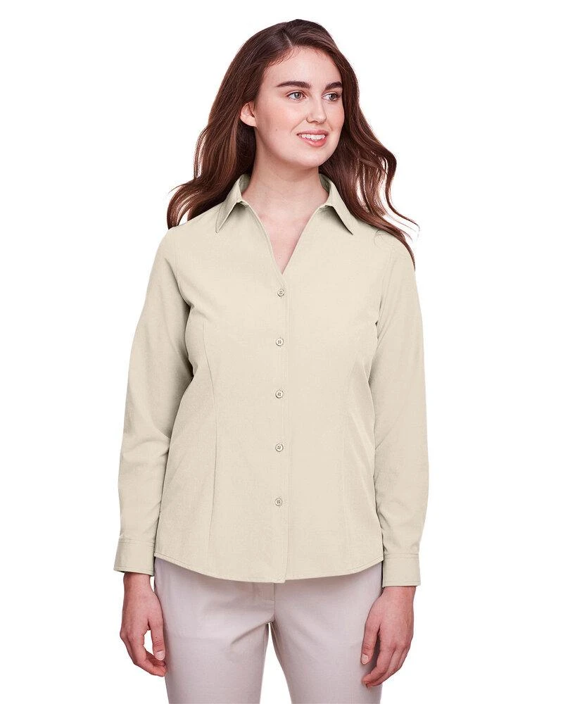 UltraClub UC500W - Ladies Bradley Performance Woven Shirt 6 UltraClub UC500W - Ladies Bradley Performance Woven Shirt - Image 6