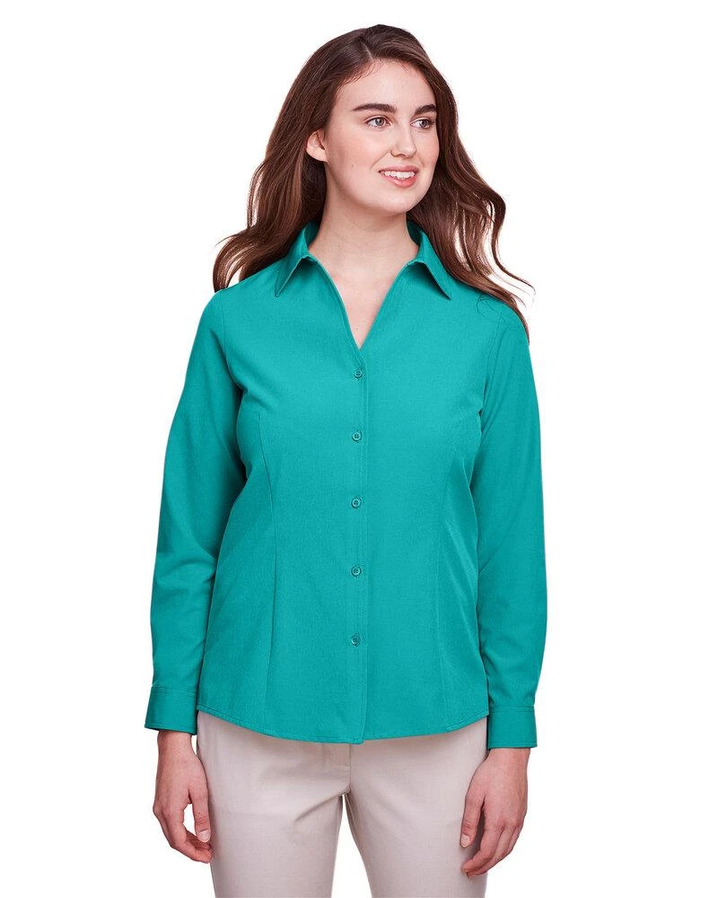 UltraClub UC500W - Ladies Bradley Performance Woven Shirt 9 UltraClub UC500W - Ladies Bradley Performance Woven Shirt - Image 9