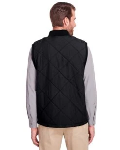 UltraClub UC709 - Men's Dawson Quilted Hacking Vest -Wordans Shop 1230026 back big