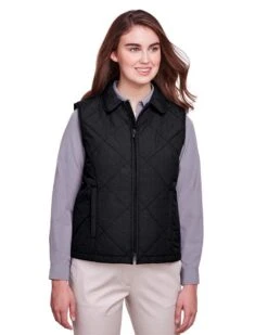 UltraClub UC709W - Ladies Dawson Quilted Hacking Vest