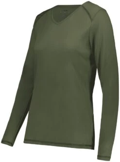 Augusta Sportswear 6847 - Ladies Super Soft Spun Poly Long Sleeve Tee -Wordans Shop 1232949 big