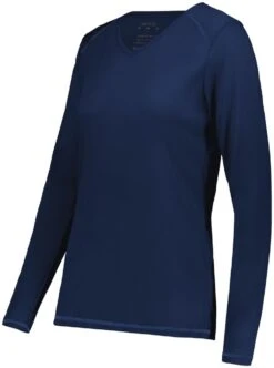 Augusta Sportswear 6847 - Ladies Super Soft Spun Poly Long Sleeve Tee -Wordans Shop 1232951 big