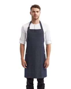 Artisan Collection By Reprime RP122 - Unisex Regenerate Sustainable Bib Apron 11 Artisan Collection By Reprime RP122 - Unisex Regenerate Sustainable Bib Apron -Wordans Shop 1242136 big