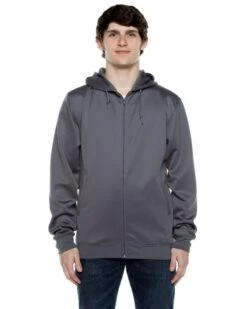 Beimar ALR802 - Unisex 9 Oz. Polyester Air Layer Tech Full-Zip Hooded Sweatshirt 9 Beimar ALR802 - Unisex 9 Oz. Polyester Air Layer Tech Full-Zip Hooded Sweatshirt -Wordans Shop 1242415 big
