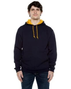 Beimar F1023 - Unisex 10 Oz. 80/20 Poly/Cotton Contrast Hood Sweatshirt -Wordans Shop 1242454 big