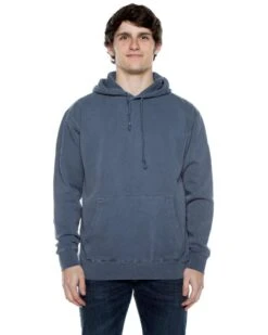 Beimar PDF102R - Unisex 8.25 Oz. 80/20 Cotton/Poly Pigment-Dyed Hooded Sweatshirt -Wordans Shop 1242500 big