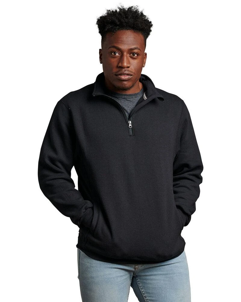 Russell Athletic 1Z4HBM - Unisex Dri-Power® Quarter-Zip Fleece 1 Russell Athletic 1Z4HBM - Unisex Dri-Power® Quarter-Zip Fleece