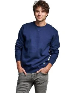 Russell Athletic 82RNSM - Unisex Cotton Classic Crew Sweatshirt -Wordans Shop 1242928 big