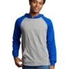 Russell Athletic 64HTTM - Adult Essential Raglan Pullover Hooded T-Shirt