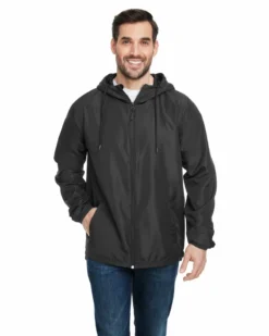 Burnside B9754 - Lightweight Windbreaker -Wordans Shop 1242982 big