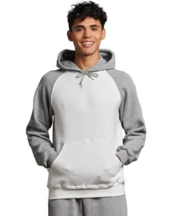 Russell Athletic 693HBM - Adult Dri-Power® Colorblock Hooded Sweatshirt
