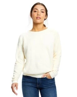 US Blanks US238 - Ladies Raglan Pullover Long Sleeve Crewneck Sweatshirt -Wordans Shop 1243109 big