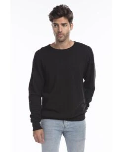 US Blanks US8000G - Men's Garment-Dyed Heavy French Terry Crewneck Sweatshirt