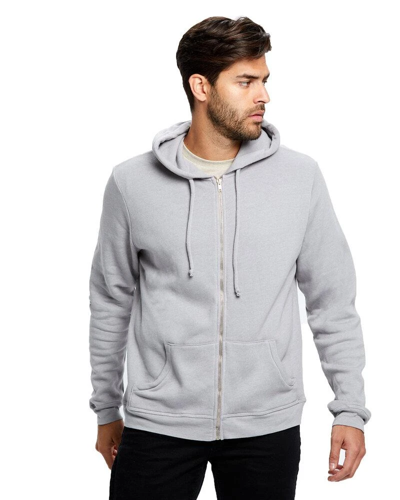 US Blanks US8010 - Unisex Heavyweight Loop Terry Full-Zip Hooded Sweatshirt 5 US Blanks US8010 - Unisex Heavyweight Loop Terry Full-Zip Hooded Sweatshirt - Image 5
