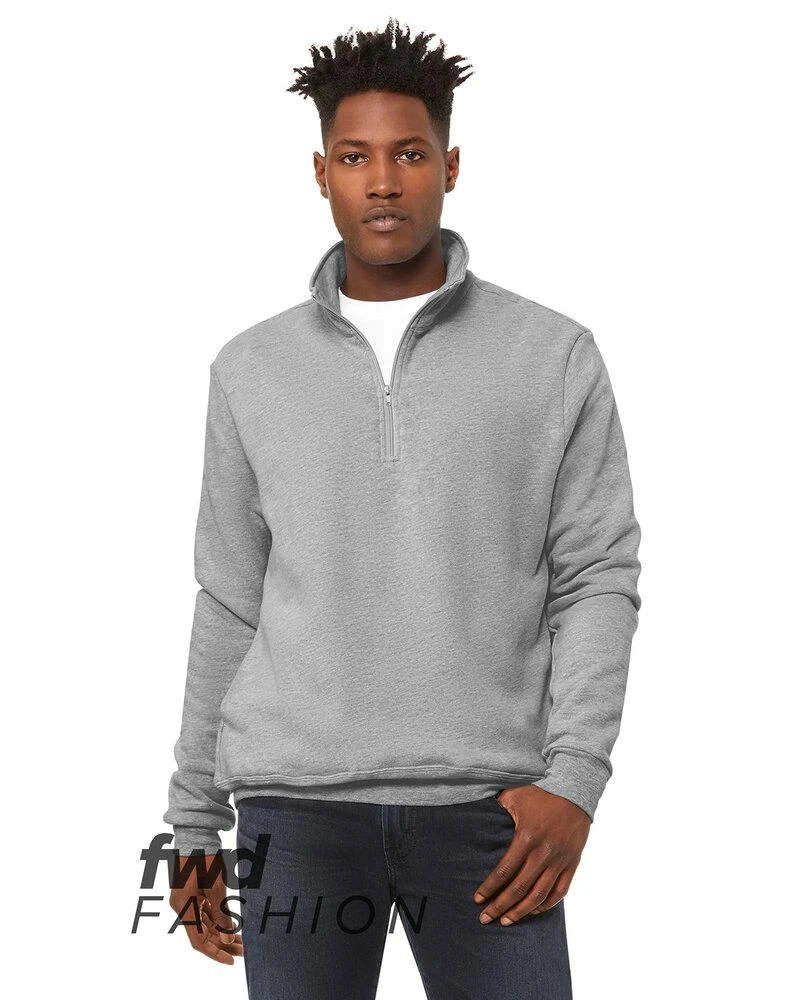 Bella+Canvas 3740C - FWD Fashion Unisex Quarter Zip Pullover Fleece 4 Bella+Canvas 3740C - FWD Fashion Unisex Quarter Zip Pullover Fleece - Image 4