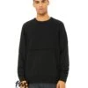 Bella+Canvas 3743 - FWD Fashion Unisex Raw Seam Crewneck Pullover