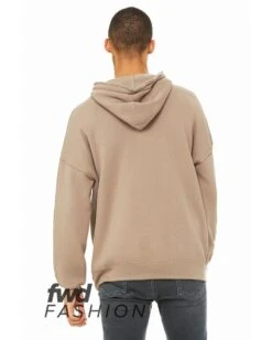 Bella+Canvas 3742C - FWD Fashion Unisex Raw Seam Hooded Sweatshirt -Wordans Shop 1243607 back big