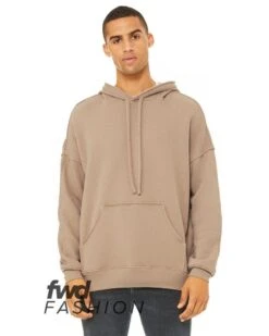 Bella+Canvas 3742C - FWD Fashion Unisex Raw Seam Hooded Sweatshirt