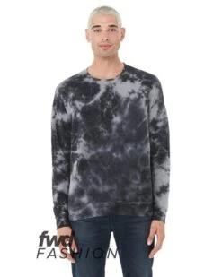Bella+Canvas 3945RD - FWD Fashion Unisex Tie-Dye Pullover Sweatshirt -Wordans Shop 1243632 big