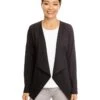 Devon & Jones DP465W - Ladies Perfect Fit Draped Open Blazer