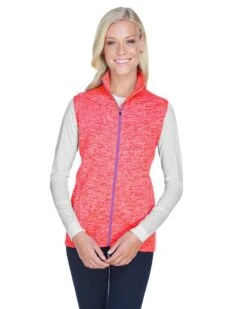 J. America JA8625 - Ladies Lasic Cosmic Fleece Vest
