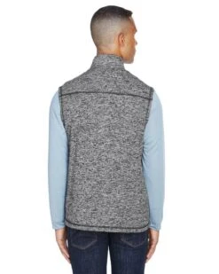 J. America JA8631 - Adult Cosmic Fleece Vest -Wordans Shop 1244366 back big