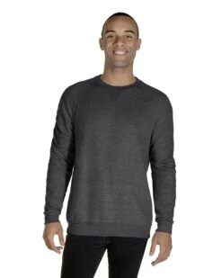 Jerzees 91MR - Adult Snow Heather French Terry Crewneck Sweatshirt -Wordans Shop 1244395 big
