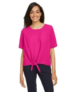 Devon & Jones DP617W - Ladies Perfect Fit Tie-Front Blouse 15 Devon & Jones DP617W - Ladies Perfect Fit Tie-Front Blouse -Wordans Shop 1244479 big