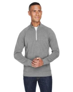 J. America JA8869 - Adult Triblend Fleece Quarter-Zip -Wordans Shop 1244495 big