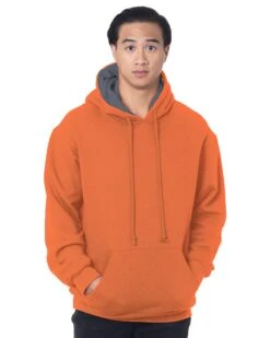 Bayside BA930 - Adult Super Heavy Thermal-Lined Hooded Sweatshirt -Wordans Shop 1244528 big
