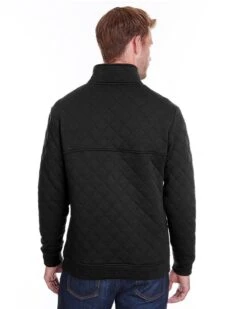 J. America JA8890 - Adult Quilted Snap Pullover -Wordans Shop 1244678 back big