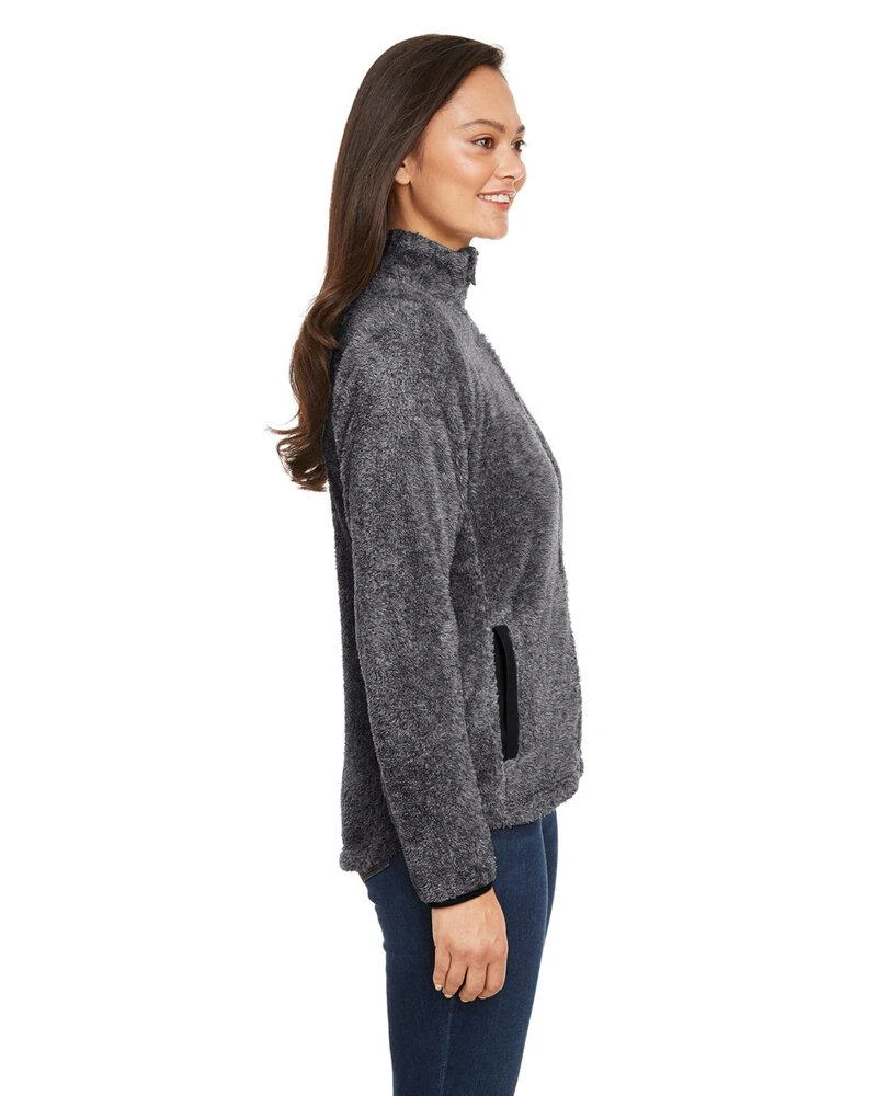 J. America JA8463 - Ladies Boundary Shag Full Zip 2 J. America JA8463 - Ladies Boundary Shag Full Zip - Image 2