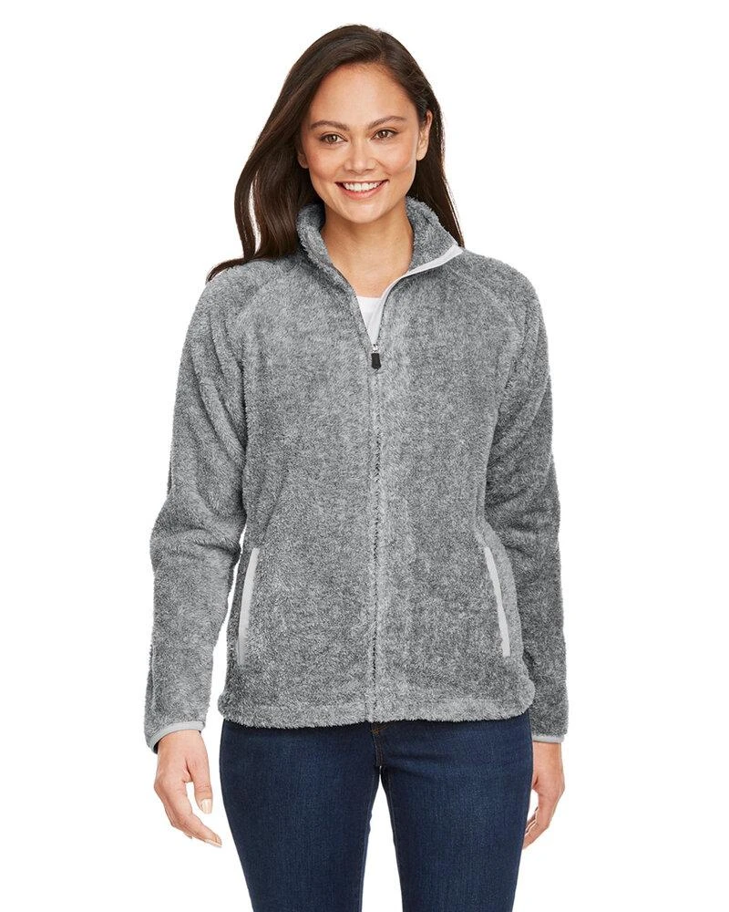 J. America JA8463 - Ladies Boundary Shag Full Zip 4 J. America JA8463 - Ladies Boundary Shag Full Zip - Image 4