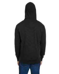 J. America JA8706 - Ripple Fleece Pulllover Hooded Sweatshirt -Wordans Shop 1244744 back big