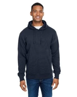 J. America JA8706 - Ripple Fleece Pulllover Hooded Sweatshirt -Wordans Shop 1244745 big