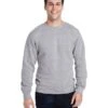 J. America 8870JA - Adult Triblend Crewneck Sweatshirt
