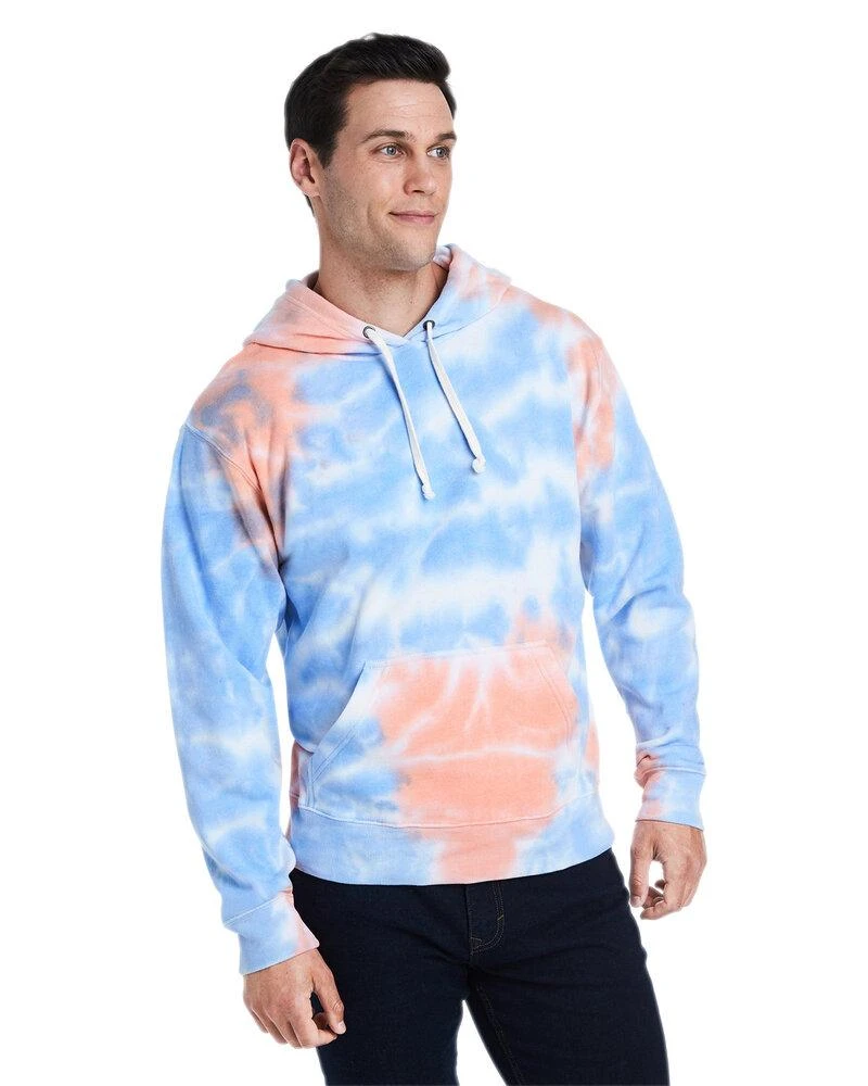 J. America 8861JA - Adult Tie-Dye Pullover Hooded Sweatshirt 5 J. America 8861JA - Adult Tie-Dye Pullover Hooded Sweatshirt - Image 5