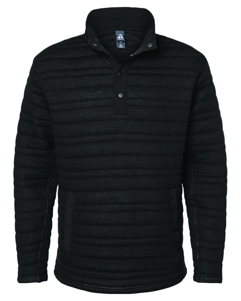 J. America 8895JA - Men's Horizon Quarter-Snap Pullover 1 J. America 8895JA - Men's Horizon Quarter-Snap Pullover