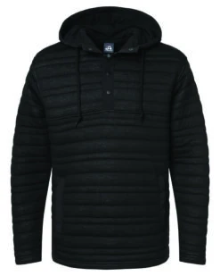 J. America 8897JA - Men's Horizon Quarter-Snap Hooded Pullover Anorak