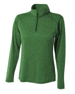 A4 NW4010 - Ladies Tonal Space-Dye Quarter-Zip -Wordans Shop 1245238 big