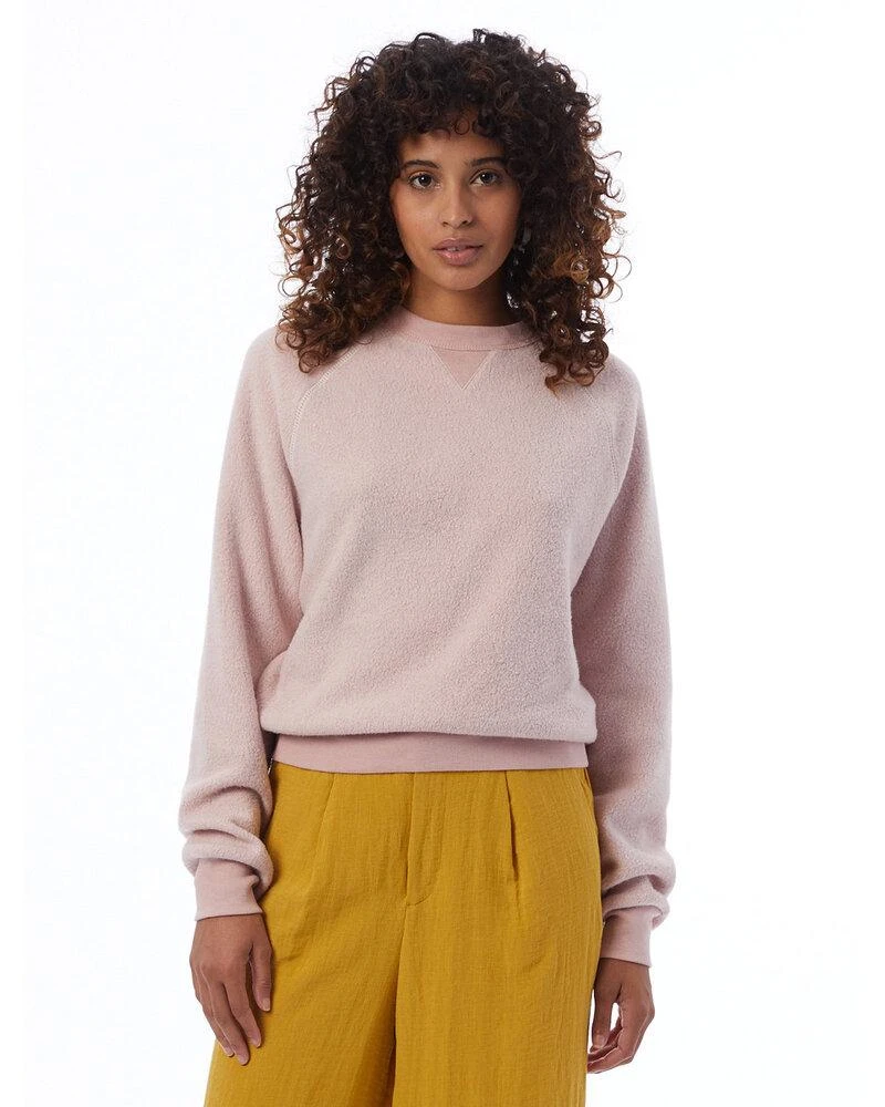 Alternative Apparel 43130RT - Ladies Baby Champ Eco-Teddy Sweatshirt 5 Alternative Apparel 43130RT - Ladies Baby Champ Eco-Teddy Sweatshirt - Image 5