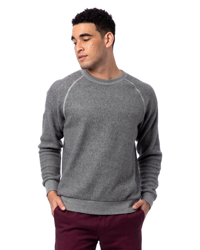 Alternative Apparel 9575RT - Men's Champ Eco Teddy Sweatshirt 4 Alternative Apparel 9575RT - Men's Champ Eco Teddy Sweatshirt - Image 4