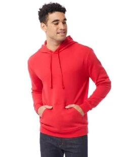 Alternative Apparel 8804PF - Adult Eco Cozy Fleece Pullover Hooded Sweatshirt -Wordans Shop 1245670 big